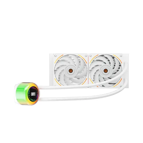 1STPLAYER CC 240 ARGB Liquid CPU Cooler White — image 2 of 3