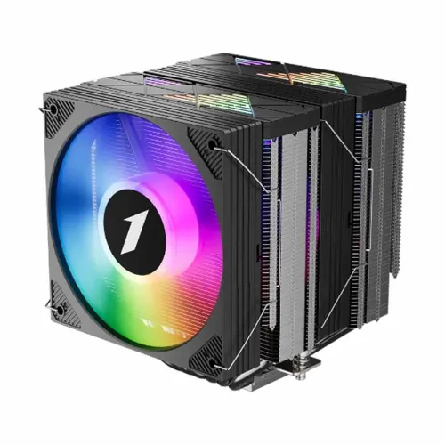 1STPLAYER CRYO CY12LD Black ARGB Dual Tower Air CPU Cooler — image 5 of 6