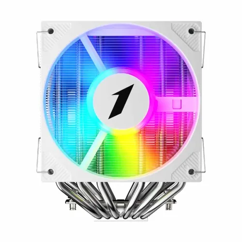 1STPLAYER CRYO CY12LD White ARGB Dual Tower Air CPU Cooler — image 2 of 5