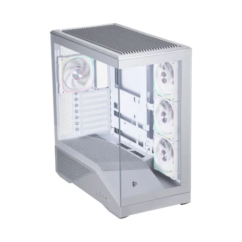 1STPLAYER GM7 ATX Mid Tower Gaming Casing Silver — image 2 of 6