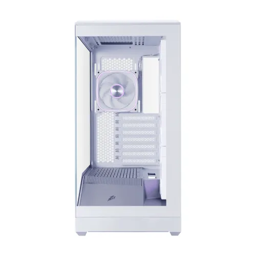 1STPLAYER GM7 ATX Mid Tower Gaming Casing Silver — image 3 of 6