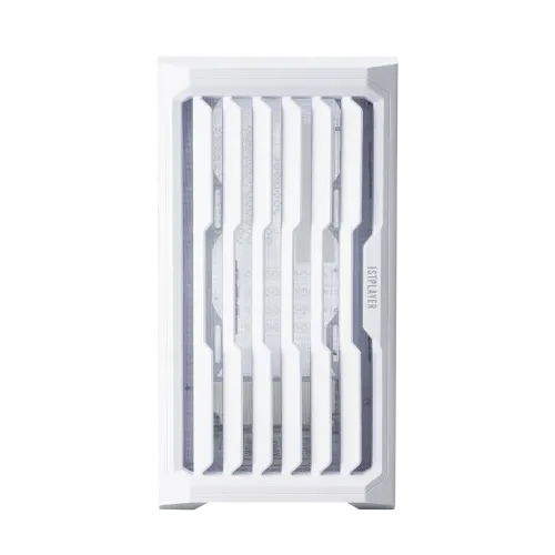 1STPLAYER H2 M-ATX Mid Tower Casing White — image 3 of 4