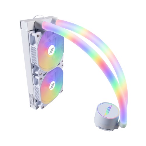 1stplayer MT 240 Mothra ARGB Liquid CPU Cooler White — image 3 of 4