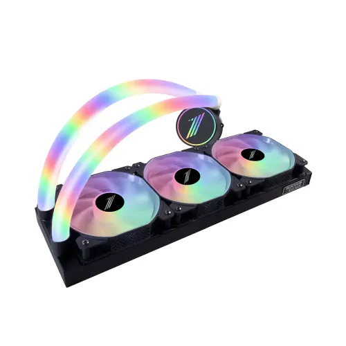 1STPLAYER MT360 MOTHRA ARGB Liquid CPU Cooler Black — image 3 of 4