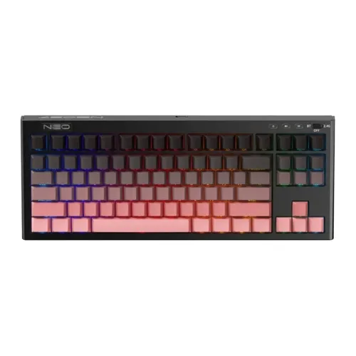 1STPLAYER NEO87 Cranberry Switch RGB Mechanical Gaming Keyboard — image 2 of 2