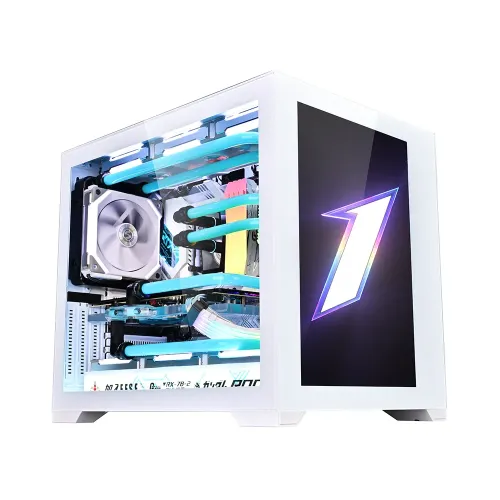 1STPLAYER SP7 Emotion View RGB ATX Gaming Casing White — image 4 of 4