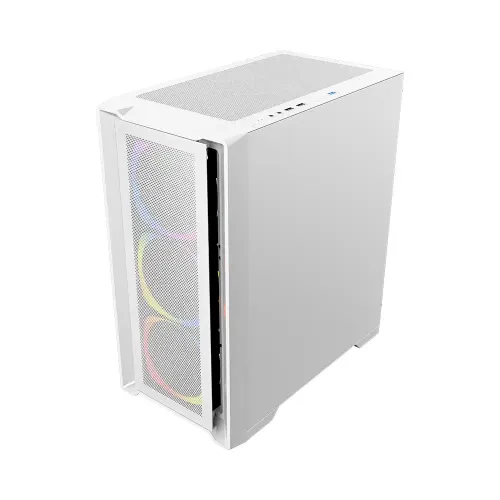 1STPLAYER T4 White mATX Gaming Casing — image 3 of 5