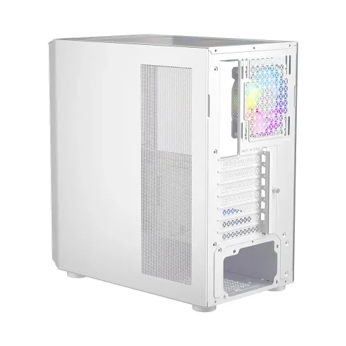 1STPLAYER T7 RGB ATX Mid Tower Gaming Casing White — image 4 of 6