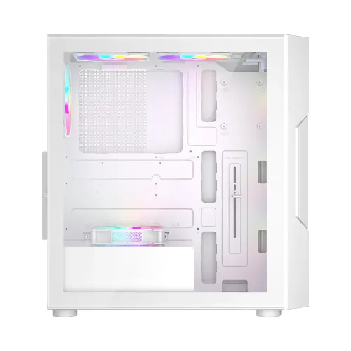 1STPLAYER T7 RGB ATX Mid Tower Gaming Casing White — image 5 of 6