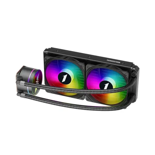 1STPLAYER TS3 240 ARGB AIO Liquid CPU Cooler With Display — image 3 of 3