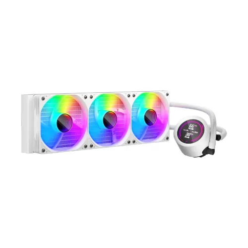 1STPLAYER TS4 360 ARGB Liquid CPU Cooler White — image 2 of 3