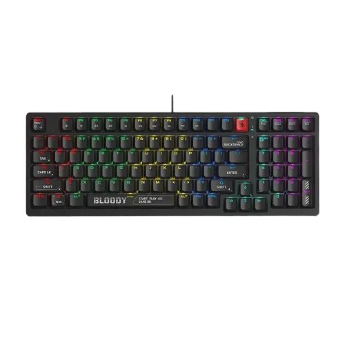 A4tech Bloody S98 Red Switch RGB Mechanical Gaming Keyboard — image 2 of 3