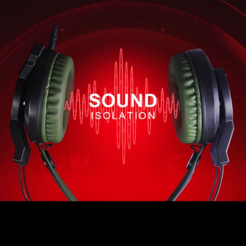 A4TECH J437 Bloody Gaming Headset Army Green — image 2 of 4