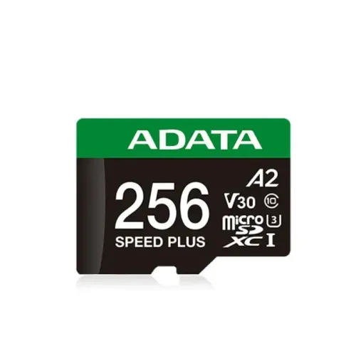 Adata SPEED PLUS 256GB UHS-I U3 V30 Class 10 microSDXC Card — image 2 of 2