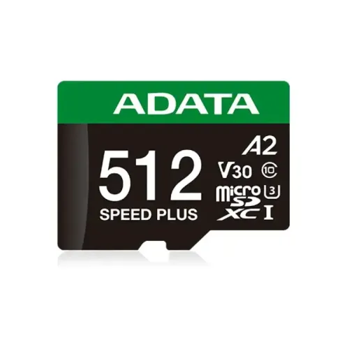 Adata SPEED PLUS 512GB UHS-I U3 V30 Class 10 microSDXC Card — image 2 of 2