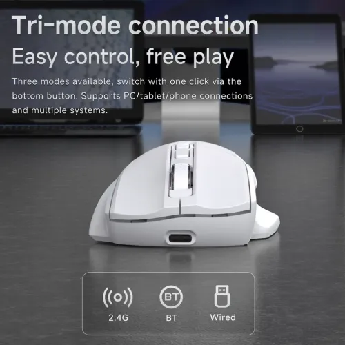 AJAZZ AJ039 V2 Tri-Mode Wireless Gaming Mouse — image 5 of 6