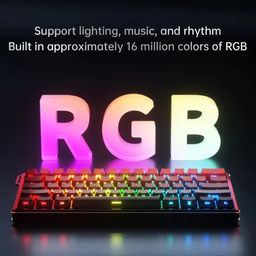 AJAZZ ALUX 60 HE Plus ARGB Aluminum Mechanical Gaming Keyboard — image 2 of 3