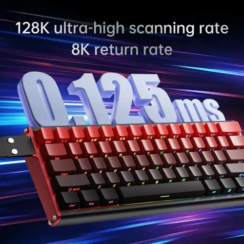 AJAZZ ALUX 60 HE Plus ARGB Aluminum Mechanical Gaming Keyboard — image 3 of 3
