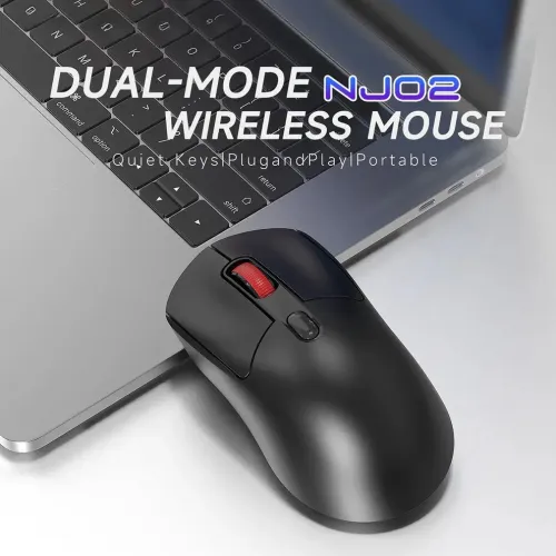 AJAZZ NJ02 Dual Mode Wireless Mouse — image 2 of 6