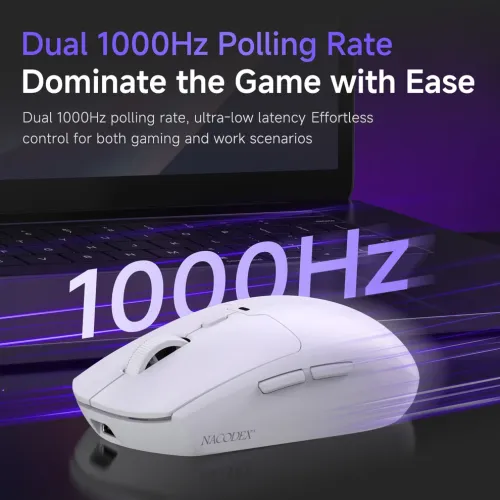 AJAZZ NJ11 MC Tri-Mode Wireless Gaming Mouse — image 3 of 6