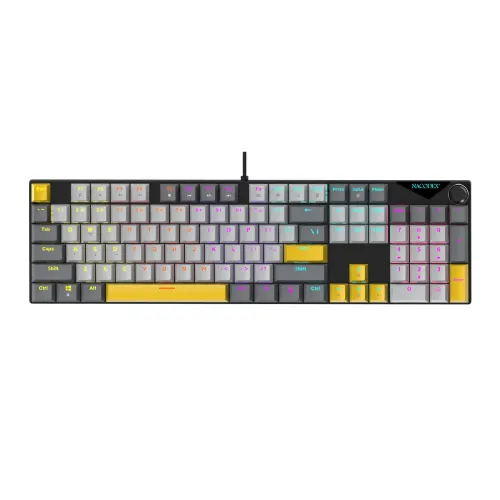 AJAZZ NK104 RGB Hot-Swappable Mechanical Keyboard — image 2 of 6