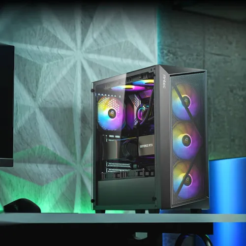 Antec AX67 ARGB Mid Tower ATX Gaming Casing — image 6 of 6
