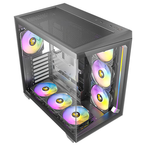 Antec C5 Black ARGB Constellation Series ATX Mid Tower Gaming Casing — image 2 of 6
