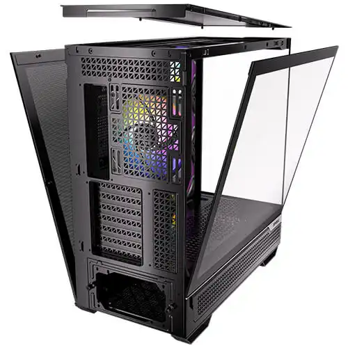 Antec C7 BLACK ARGB CONSTELLATION SERIES E-ATX Mid-Tower Gaming Casing — image 5 of 6