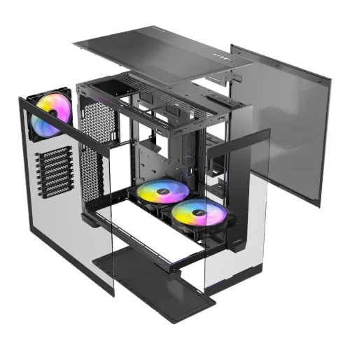Antec C8 ARGB Constellation Series Full View E-ATX Full Tower Gaming Casing — image 6 of 6