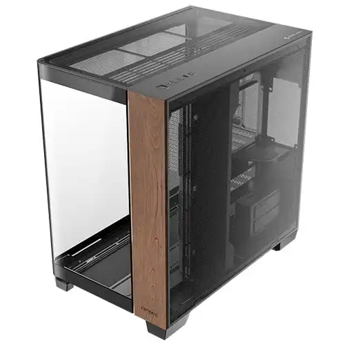 Antec C8 CURVE WOOD Constellation Series Full View E-ATX Full Tower Gaming Casing — image 4 of 6