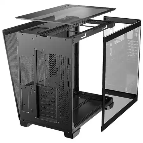 Antec C8 CURVE WOOD Constellation Series Full View E-ATX Full Tower Gaming Casing — image 6 of 6