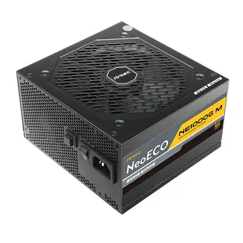 Antec NE1000G M Black 1000W ATX 3.1 & PCIE 5.1 Full Modular Power Supply — image 2 of 6