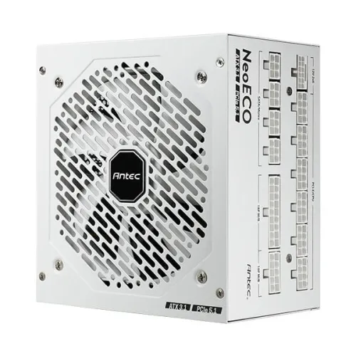 Antec NE1000G M White 1000W ATX 3.0 & PCIE 5.0 80+ Gold Full Modular Power Supply — image 3 of 6