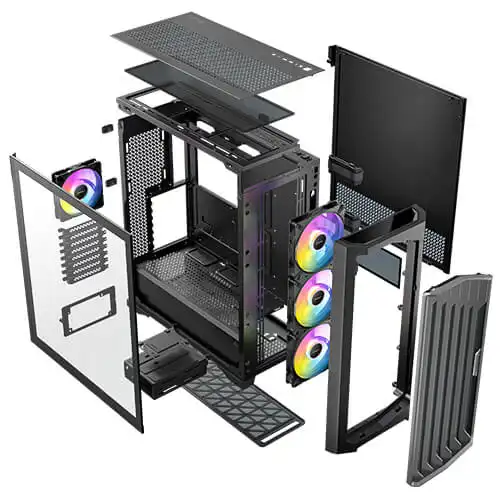 Antec Performance 1 FT ARGB E-ATX Full Tower Gaming Casing — image 6 of 6