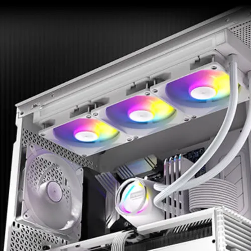 Antec Skeleton 360 White ARGB AIO Liquid CPU Cooler — image 6 of 6