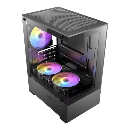 Antec VCX100M ARGB M-ATX Mini Tower Gaming Casing — image 2 of 5
