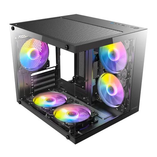 Antec VCX20M ARGB M-ATX Mini Tower Gaming Casing — image 2 of 6