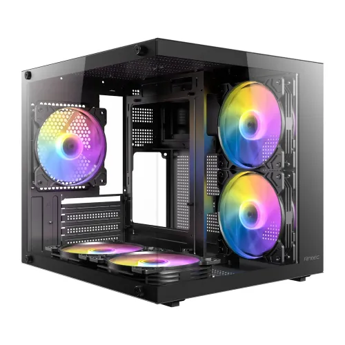 Antec VCX20M ARGB M-ATX Mini Tower Gaming Casing — image 3 of 6