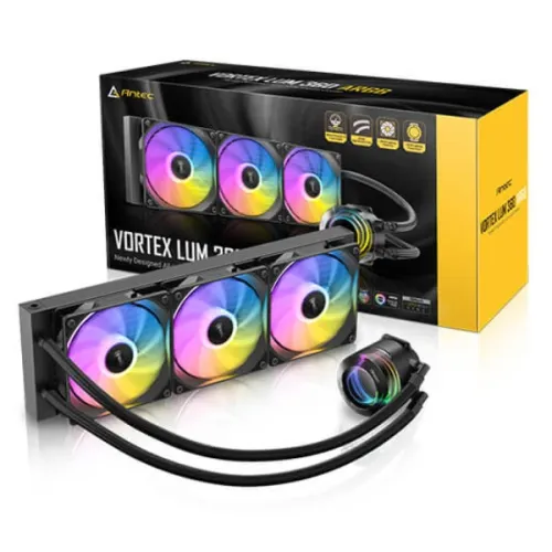 Antec Vortex Lum 360 ARGB All-in-One Liquid CPU Cooler — image 6 of 6