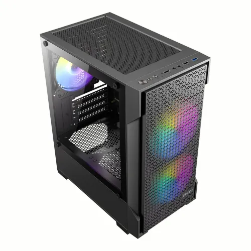Antec VX100M ARGB M-ATX Mini Tower Gaming Casing — image 3 of 5