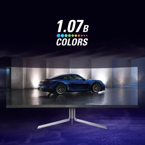 AOC AGON PRO PD49 PORSCHE DESIGN 49" 240Hz 0.3ms 5K DUAL-QHD QD-OLED Gaming Curved Monitor — image 2 of 7
