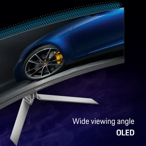 AOC AGON PRO PD49 PORSCHE DESIGN 49" 240Hz 0.3ms 5K DUAL-QHD QD-OLED Gaming Curved Monitor — image 3 of 7
