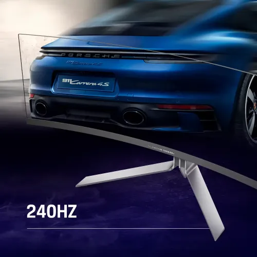 AOC AGON PRO PD49 PORSCHE DESIGN 49" 240Hz 0.3ms 5K DUAL-QHD QD-OLED Gaming Curved Monitor — image 5 of 7