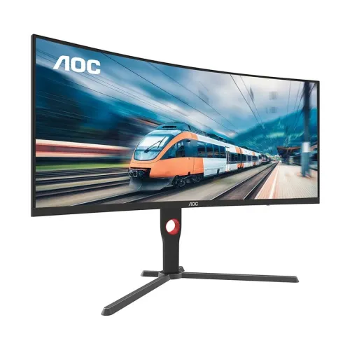 AOC CU34G3X 34" 180Hz VA WQHD Curved Ultrawide Gaming Monitor — image 2 of 5