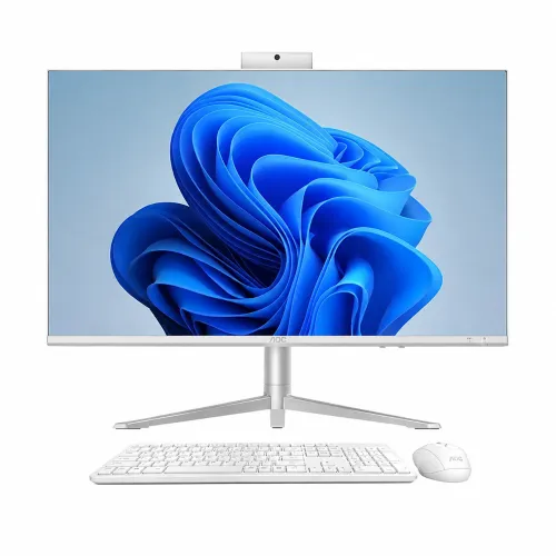 AOC Noble A99 Core i7 13th Gen 27" FHD All in One PC with WebCam & Battery White