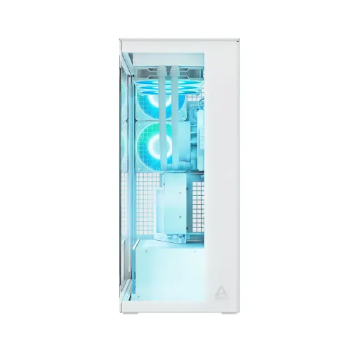 Arctic Xtender VG E-ATX Mid Tower Casing White With Vertical GPU Mounting Kit — image 2 of 6