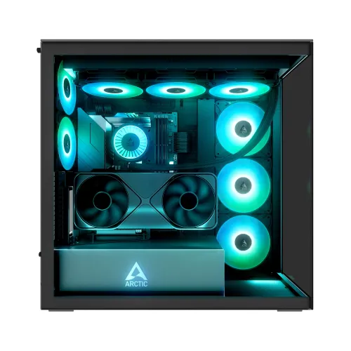 Arctic Xtender VG E-ATX Mid Tower Casing With Vertical GPU Mounting Kit — image 3 of 6