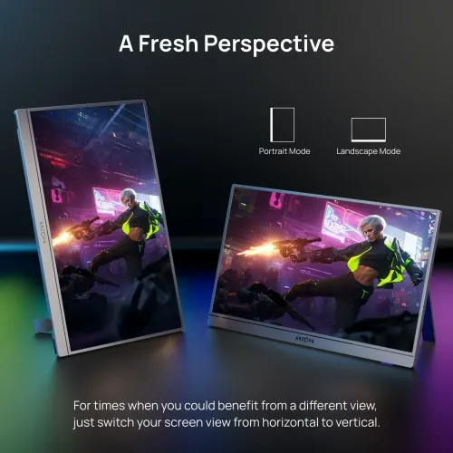Arzopa Z3FC 16.1" 2K QHD 180Hz IPS Portable Gaming Monitor — image 5 of 6