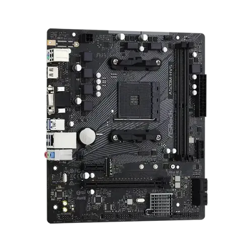 ASRock A520M-HVS AMD AM4 Micro ATX Motherboard — image 4 of 5