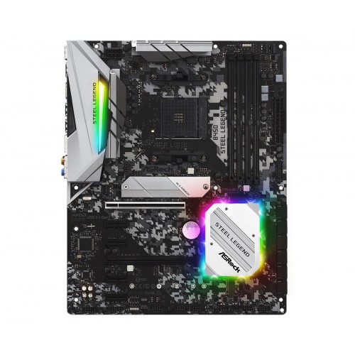 Asrock B450 Steel Legend AMD Motherboard — image 2 of 4